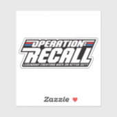 操作：ロゴのシールを取り消す シール (シート)