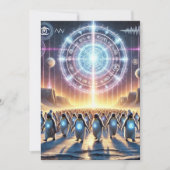 操作:ワドル目が覚めた – 分類ペンギンのレジスト 招待状 (正面)