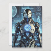 操作:ワドル目が覚めた – 分類ペンギンのレジスト 招待状 (裏面)