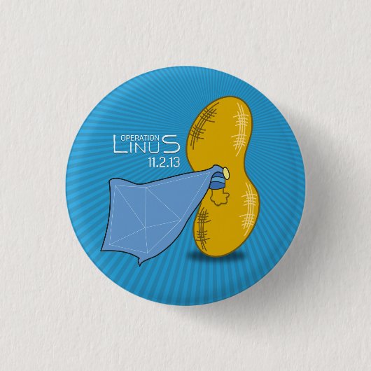 操作: Linusボタン 缶バッジ (正面)