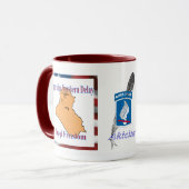 操作N D - 173rd Abn マグカップ (正面左)