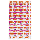 操業および容認の生命オレンジピンク スモールペーパーバッグ (正面)