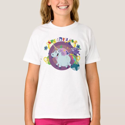 操業の脂肪質のユニコーン Tシャツ (正面)