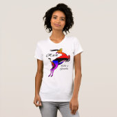 操業はガゼルを好みます Tシャツ (正面フル)