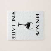 操業は今後でワインを飲みます ジグソーパズル (横)