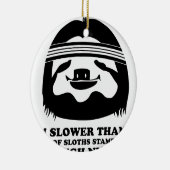 操業は怠惰を好みます セラミックオーナメント (右)