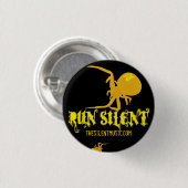 操業カスタマイズ静かな蜘蛛形綱のロゴボタン- 缶バッジ (正面&裏面)