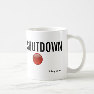 操業停止 コーヒーマグカップ