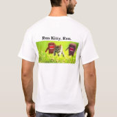 操業子猫、操業 Tシャツ (裏面)