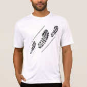 操業速く活動的な衣服のスポーツTek Tシャツ (正面)