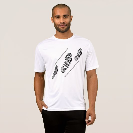 操業速く活動的な衣服のスポーツTek Tシャツ (正面フル)