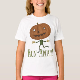 操業遠くになカボチャによって破壊されるTシャツ Tシャツ