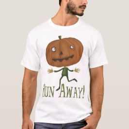 操業遠くになカボチャによって破壊されるTシャツ Tシャツ