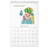 操業2013年-ランナーのためのカレンダー-垂直 カレンダー (2月 2026)