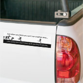 操業! つかまえれば食べます! バンパーステッカー (トラック上)