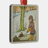 操業、ダンディな人の操業、20世紀 メタルオーナメント (右)