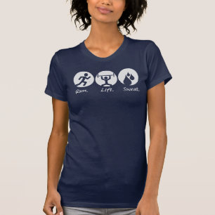 操業。 上昇。 汗。 -暗闇 Tシャツ