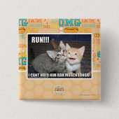 操業!!! 缶バッジ (正面)