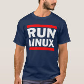操業Linuxのワイシャツ- ghorr Tシャツ (正面)