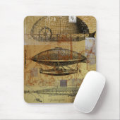 操縦出来る旅行 マウスパッド (マウス)