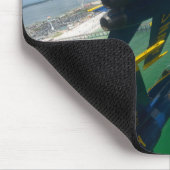 操縦室の眺めのマウスパッド マウスパッド (コーナー)