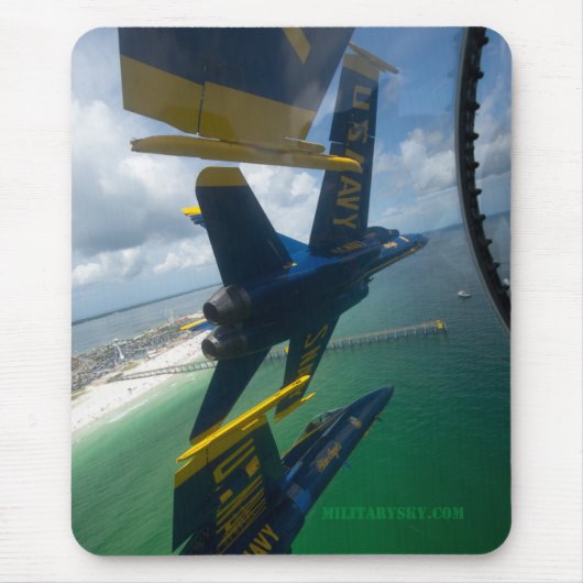 操縦室の眺めのマウスパッド マウスパッド (正面)