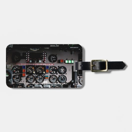 操縦室 ラゲッジタグ (正面横)
