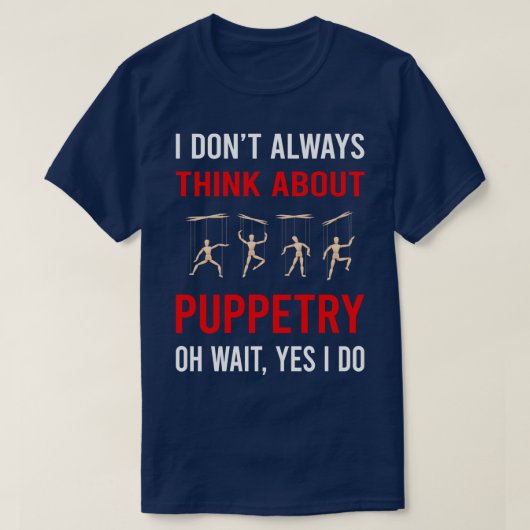 操考え人形について Tシャツ (デザイン正面)