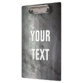 擦り傷付きブラシ仕上げメタルテクスチャ クリップボード (左)