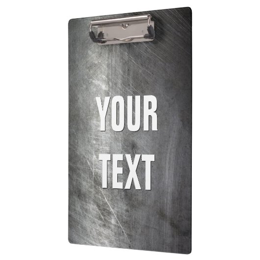擦り傷付きブラシ仕上げメタルテクスチャ クリップボード (左)