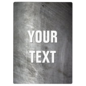 擦り傷付きブラシ仕上げメタルテクスチャ クリップボード (裏面)