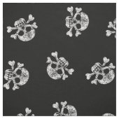 擦り切れたなどくろ印 ファブリック (見本)