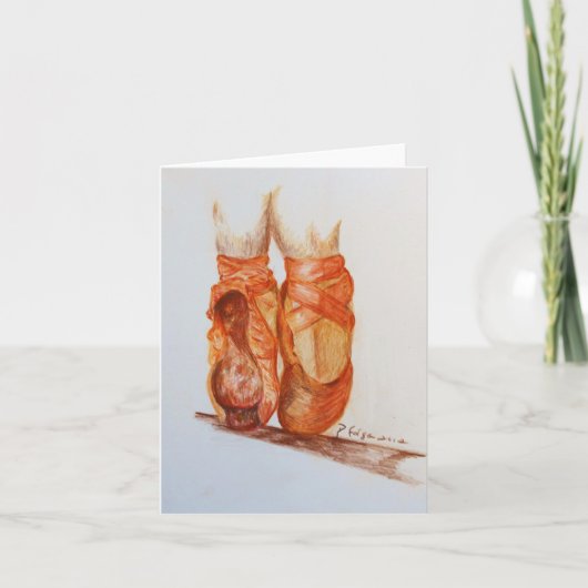 "擦り切れたなスリッパ" カード (正面)