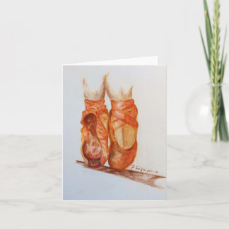 "擦り切れたなスリッパ" カード