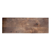 擦り切れたなマツ板 名札 (正面)