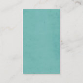 擦り切れたなヴィンテージの円のグラフィック-スタイル1 名刺 (裏面)