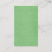 擦り切れたなヴィンテージの円のグラフィック-スタイル2 名刺 (裏面)