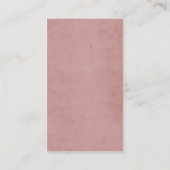 擦り切れたなヴィンテージの円のグラフィック-スタイル5 名刺 (裏面)