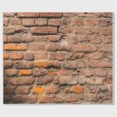 擦り切れたな煉瓦2 ラッピングペーパー (フラット)