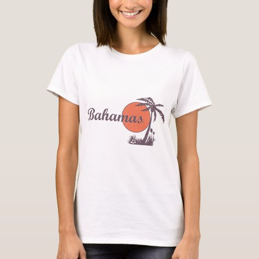擦り切れたなBahama Tシャツ (正面)
