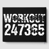 擦り切れたアウトとスクラッチ文字トレーニング247365白 ゲストブック (裏面)