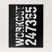 擦り切れたアウトとスクラッチ文字トレーニング247365白 ジグソーパズル (縦)