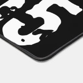 擦り切れたアウトとスクラッチ文字トレーニング247365白 デスクマット (コーナー)