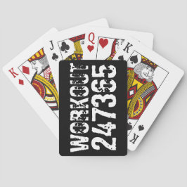 擦り切れたアウトとスクラッチ文字トレーニング247365白 トランプ