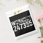 擦り切れたアウトとスクラッチ文字トレーニング247365白 フェイバーバッグ (封をした状態)