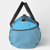 擦り切れたアウトとスクラッチ文字トレーニング247365青 ダッフルバッグ (右)