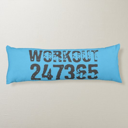擦り切れたアウトとスクラッチ文字トレーニング247365青 ボディピロー (裏面)
