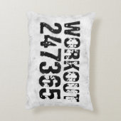 擦り切れたアウトとスクラッチ文字トレーニング247365 rustic アクセントクッション (裏面(縦))