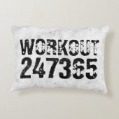 擦り切れたアウトとスクラッチ文字トレーニング247365 rustic アクセントクッション (裏面)