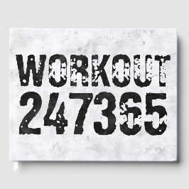 擦り切れたアウトとスクラッチ文字トレーニング247365 rustic ゲストブック